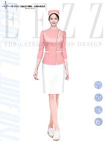 口腔科醫(yī)生護(hù)士工作服定制款