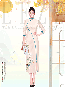 江南美女淡雅旗袍|溢出屏幕的溫婉嫻靜