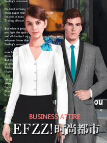 都市時尚春夏職業裝設計圖