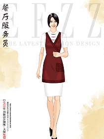 奶茶蛋糕烘服務員工作服短袖t恤訂