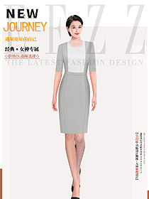 平價連衣裙穿出職場美女高級感原創設計