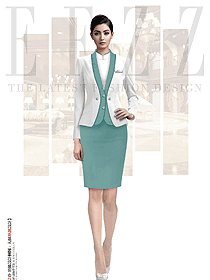 特色異國風情酒店大堂女服務生員工制服定制款案例