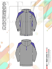 沖鋒衣三件套裝校園兒童班服秋冬運(yùn)動(dòng)服