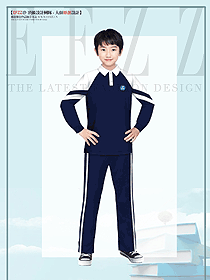 春秋幼兒園教師幼兒園服T恤衫設計圖