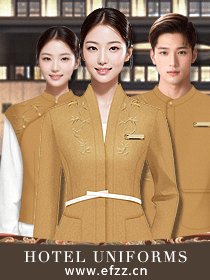 新中式簡約休閑風(fēng)酒店員工服裝定制設(shè)計(jì)