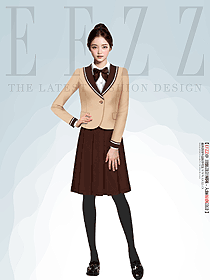 班服秋季套裝女中學生西裝外套原創設計方案