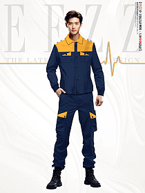 耐磨汽修服車(chē)間工廠員工制服定制采購(gòu)設(shè)計(jì)圖