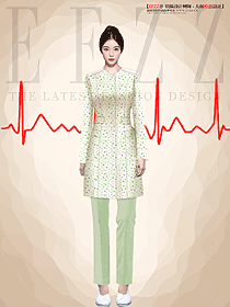 口腔牙科美容院工作服導診服定制案例