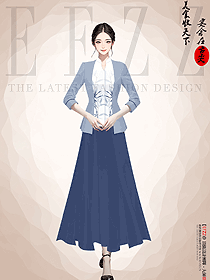 東方文化印花美學(xué)酒店服務(wù)生制服定制設(shè)計(jì)方案