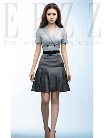 女時尚氣質女神范白領上班族面試正裝