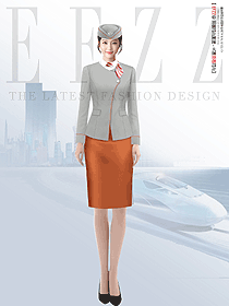 交通運(yùn)輸管理大樓形象崗服務(wù)員制服定制設(shè)計圖