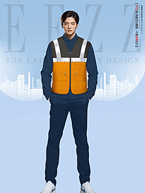 定制工地施工環衛交通騎行螢光服馬甲制服設計圖