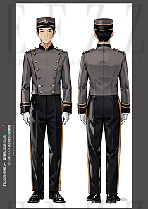 酒店迎賓門童服裝接待禮賓工作服