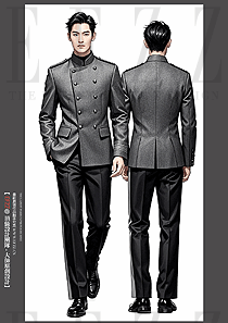 酒店春秋禮賓服裝形象崗內部安保制服