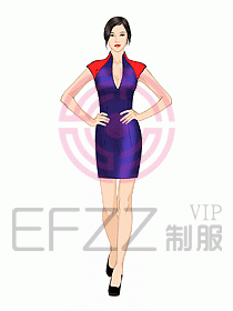 夜總會(huì)ktv包房公主制服設(shè)計(jì)圖499