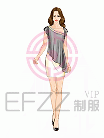 夜總會ktv包房公主制服設(shè)計圖522