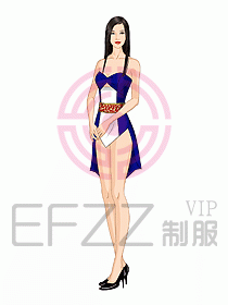 夜總會ktv包房公主制服設計圖555