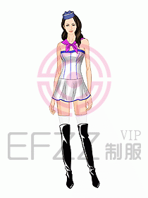 夜總會(huì)ktv包房公主制服設(shè)計(jì)圖558