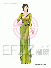 夜總會迎賓咨客制服設計圖223