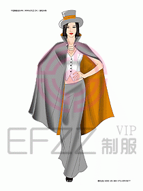 夜總會(huì)迎賓咨客制服設(shè)計(jì)圖222