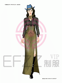 夜總會迎賓咨客制服設計圖232