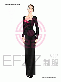 夜總會迎賓咨客制服設計圖249