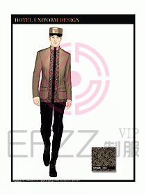 酒店門童保安制服設計圖817