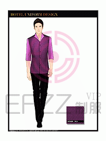 桑拿水療會所前臺服務(wù)員制服187