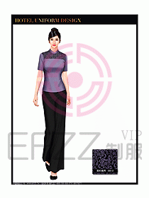 SPA水療會所服務(wù)員制服設(shè)計圖310