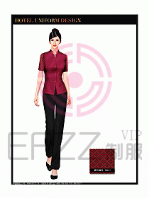 SPA水療會(huì)所服務(wù)員制服設(shè)計(jì)圖312