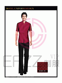 SPA水療會所服務員制服設計圖313
