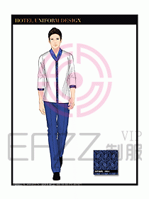 SPA水療會所服務員制服設計圖317