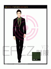 酒店大堂經(jīng)理服務(wù)制服設(shè)計632