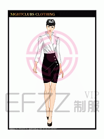 夜總會KTV服務員制服設計圖497