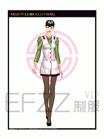 夜總會KTV服務員制服設計圖498