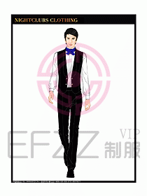 夜總會KTV服務員制服設計圖504
