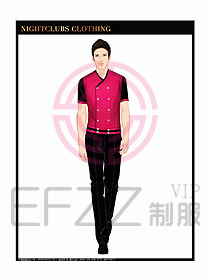夜總會KTV服務員制服設計圖508