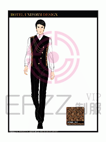夜總會(huì)KTV服務(wù)員制服設(shè)計(jì)圖511
