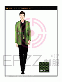 夜總會KTV服務(wù)員制服設(shè)計圖514