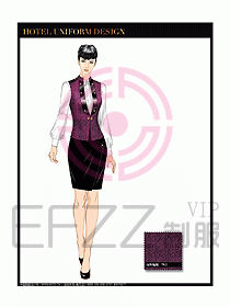 夜總會KTV服務員制服設計圖526