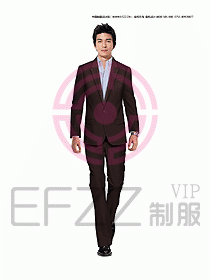 男職業裝西服設計圖277