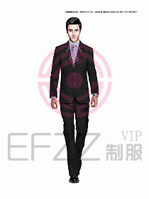 男職業(yè)裝西服設計圖294