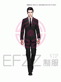 男職業(yè)裝西服設(shè)計圖296