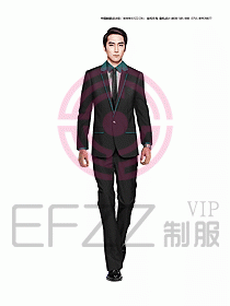 男職業裝西服設計圖322