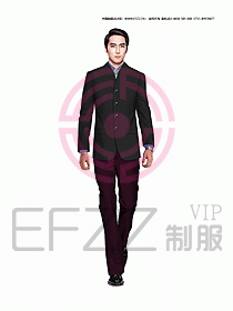 男職業裝西服設計圖363