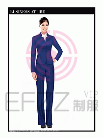 空姐職業(yè)服裝設(shè)計(jì)效果圖412