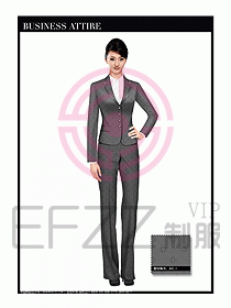 空姐職業服裝設計效果圖415
