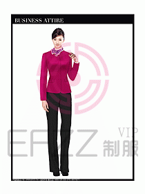空姐職業服裝設計效果圖448