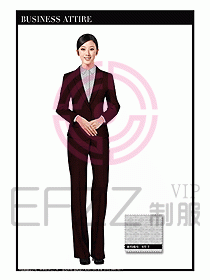 女時尚OL職業裝設計圖950