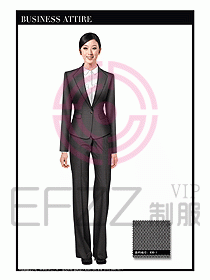 女時(shí)尚OL職業(yè)裝設(shè)計(jì)圖958